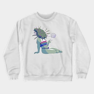 Weed Girl Crewneck Sweatshirt